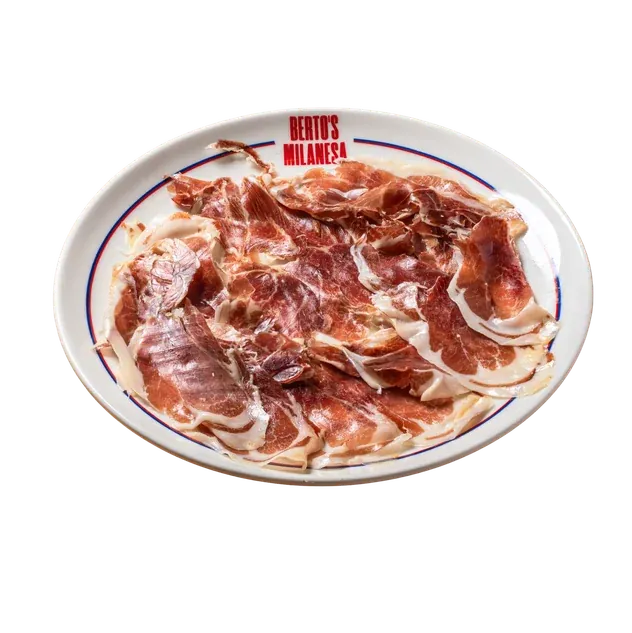 Focaccia con jamón ibérico