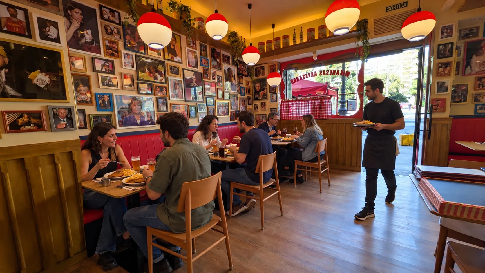 El trato cercano en una mesa de Berto’s